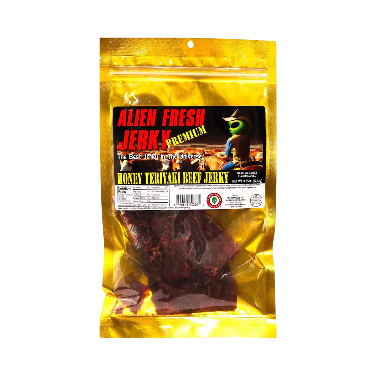 Alien Fresh Jerky - Honey Teriyaki