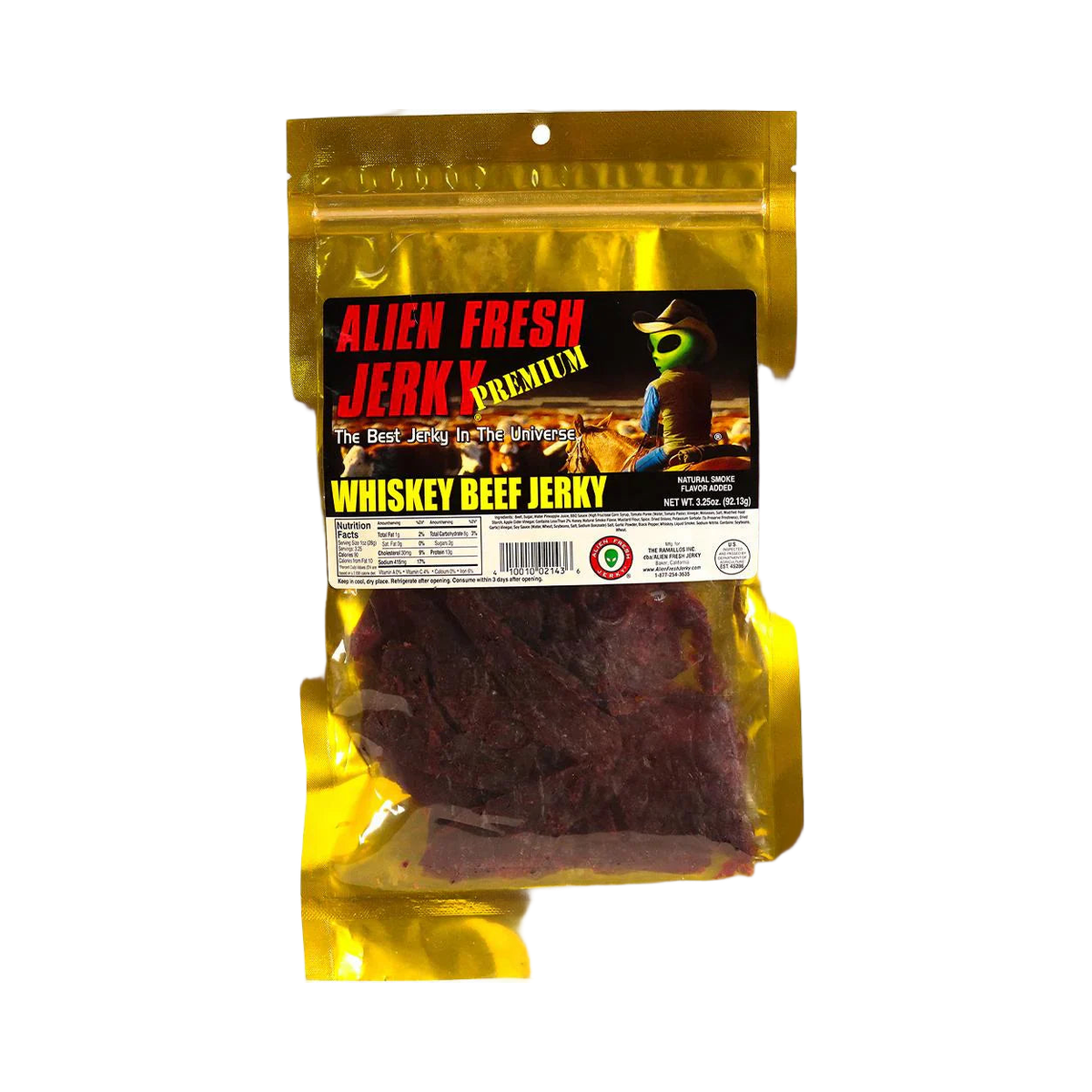 Alien Fresh Jerky - Whisky