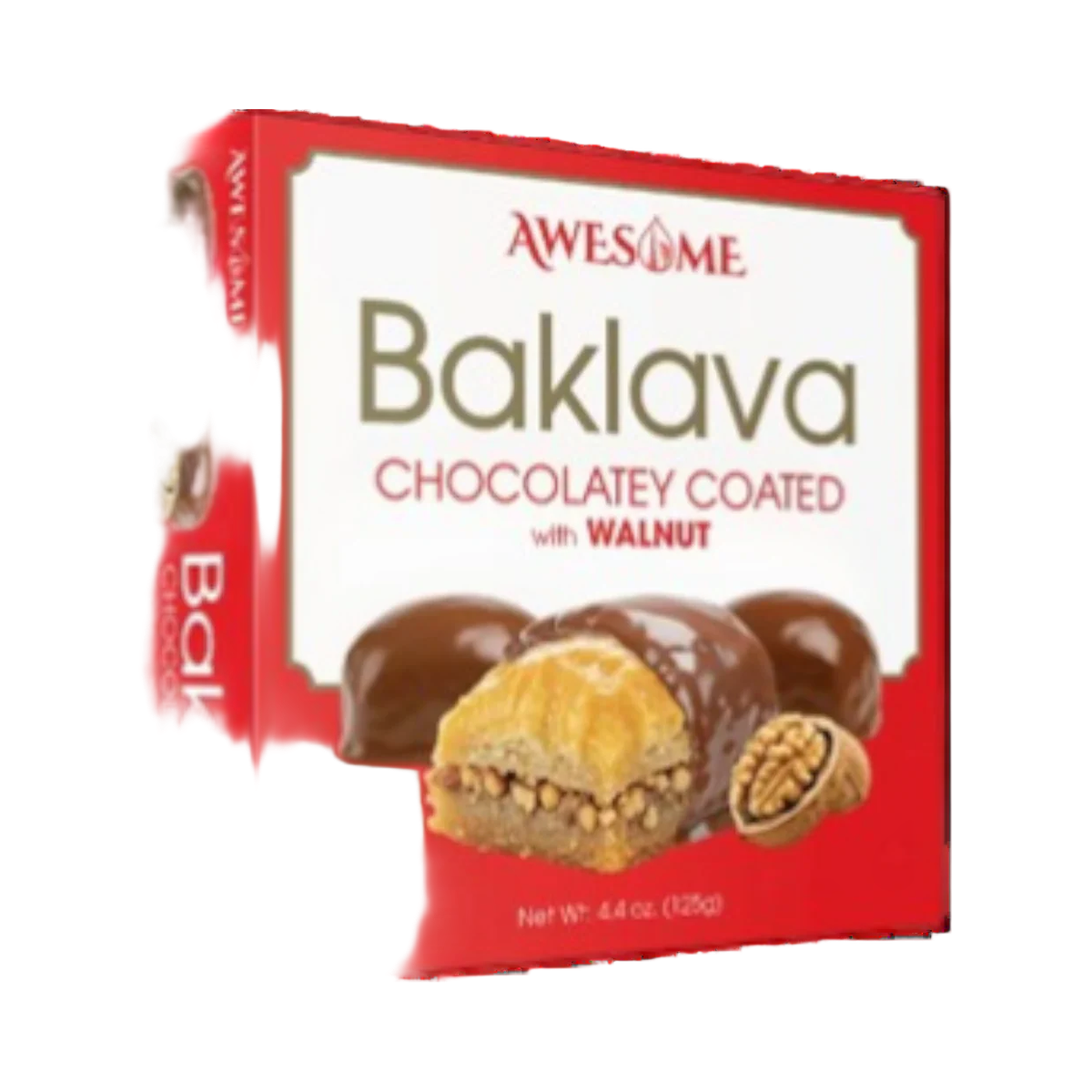 Awesome - Chocolate Covered Baklava with Walnut