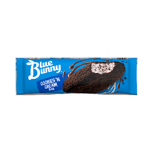 Blue Bunny Bars - Cookies & Cream