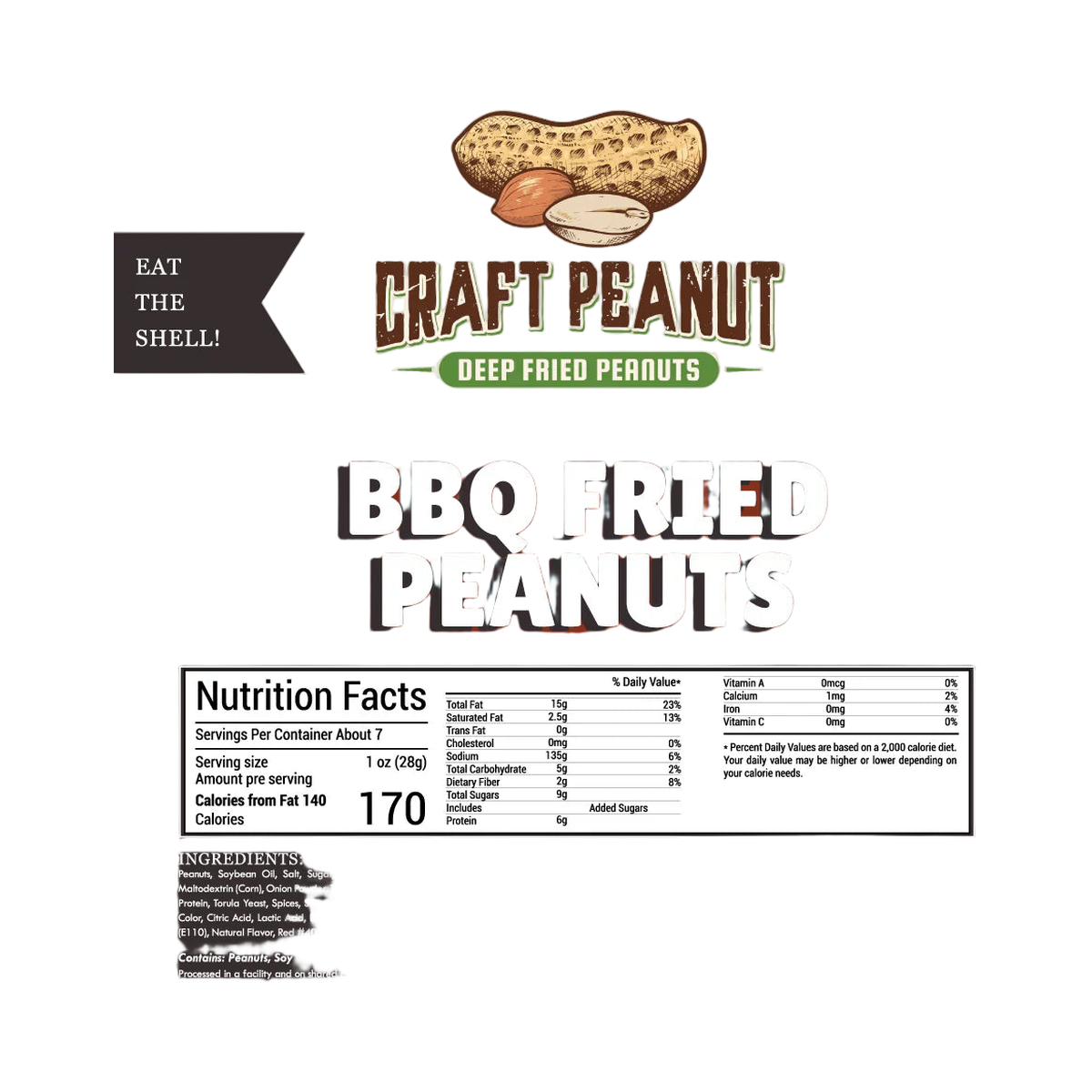 Craft Peanut - BBQ Fried