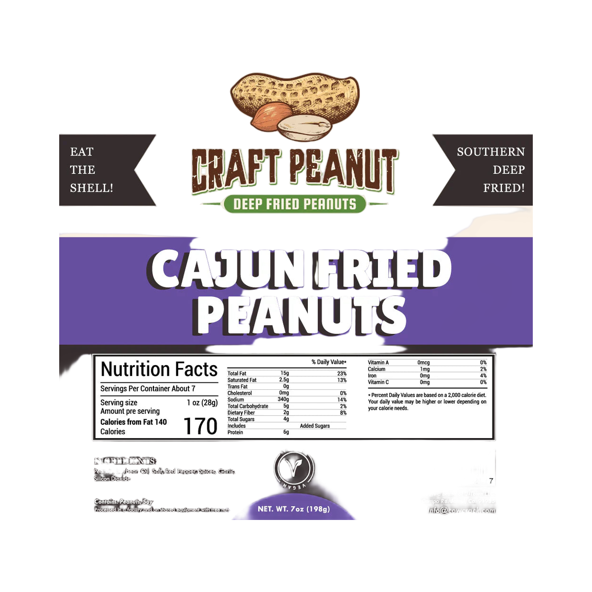 Craft Peanut - Cajun Fried