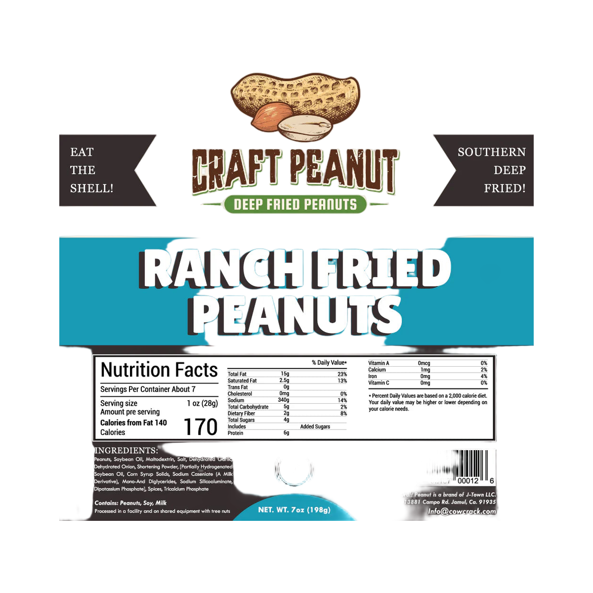 Craft Peanut - Ranch Fried