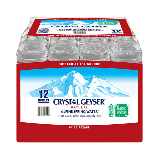 Crystal Geyser Alpine Spring Water
