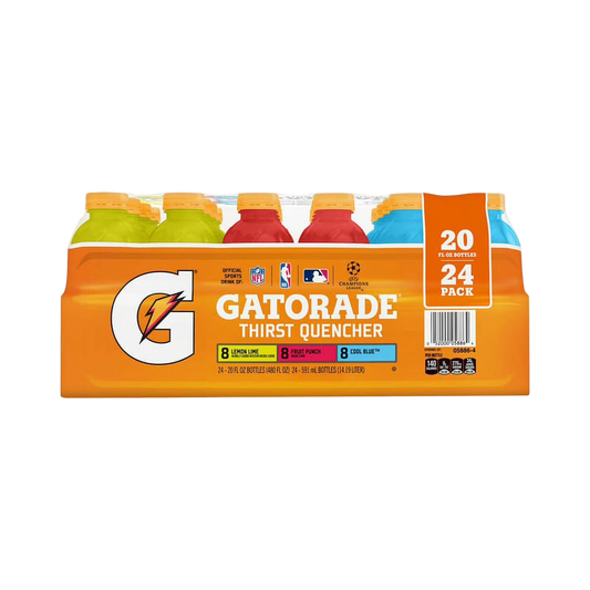 Gatorade Variety Pack - Lemon-Lime, Fruit Punch, Cool Blue