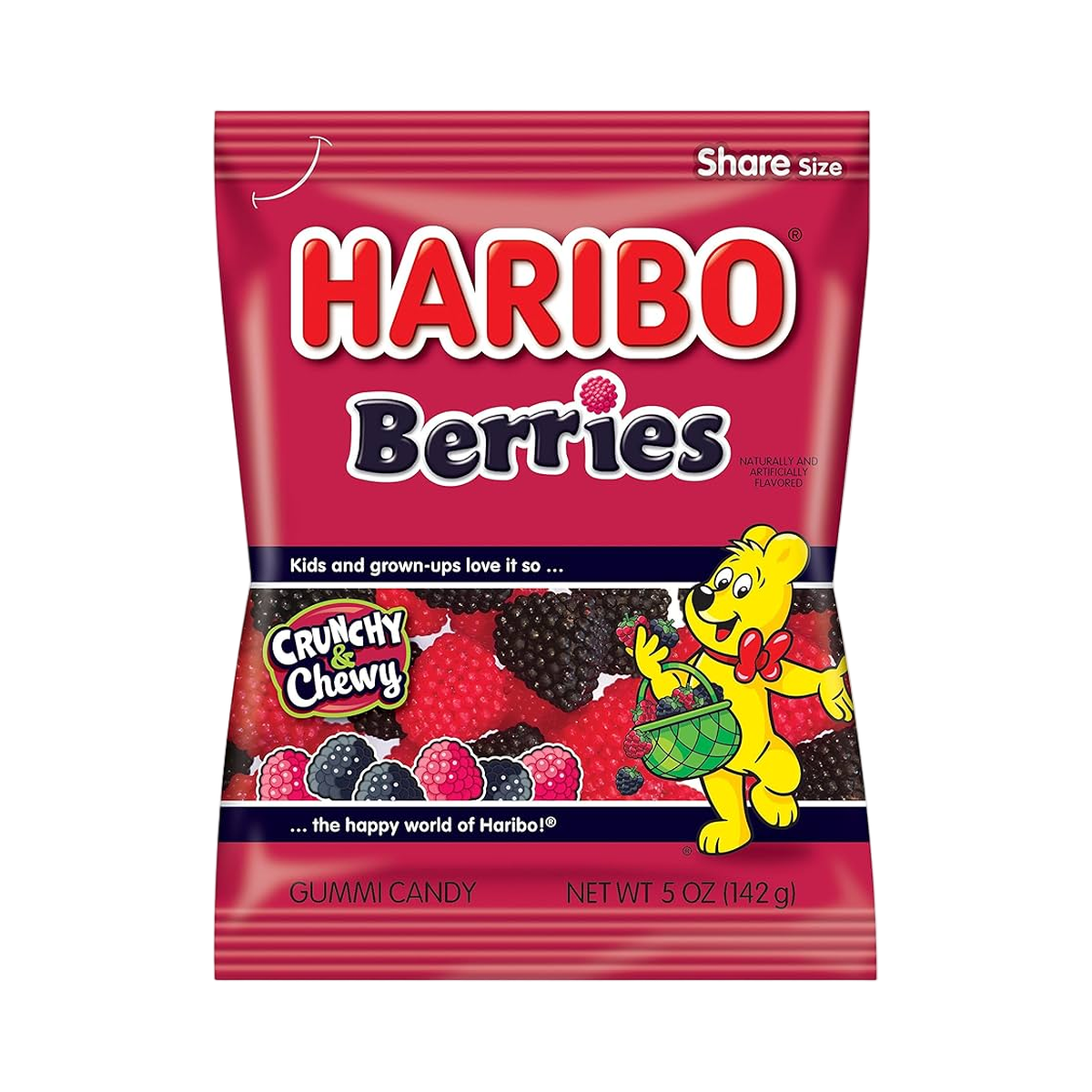 Haribo Berries Share Size