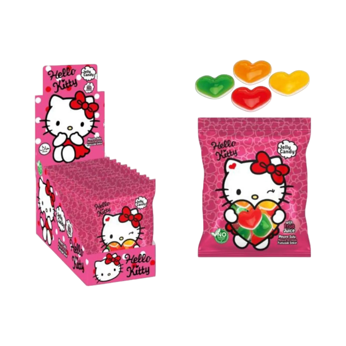 Hello Kitty - Heart Gummy