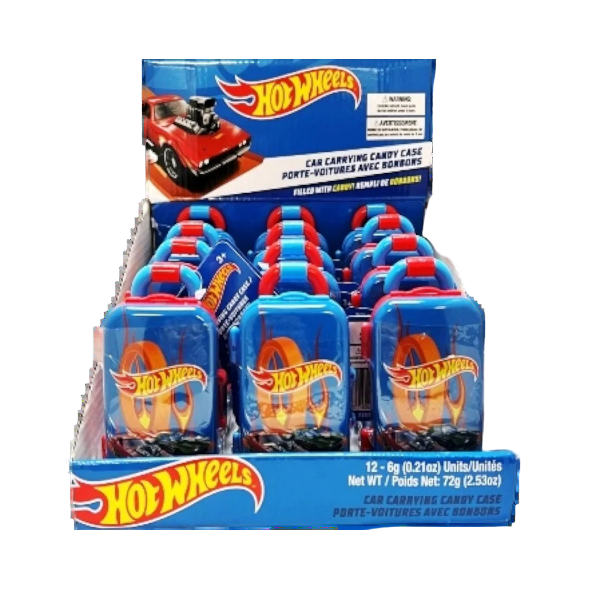 Hot Wheels - Car Carrying Case with Candy