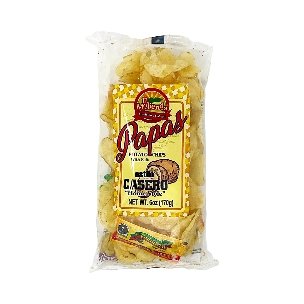 La Molienda Papas Casero – Salted Homestyle Chips