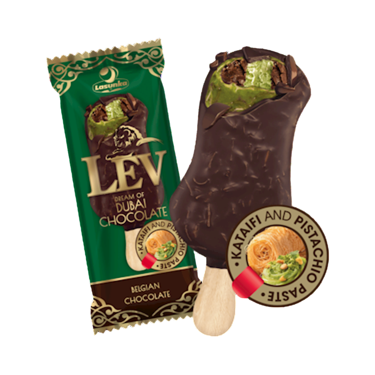 Lev Dubai Chocolate Ice Cream