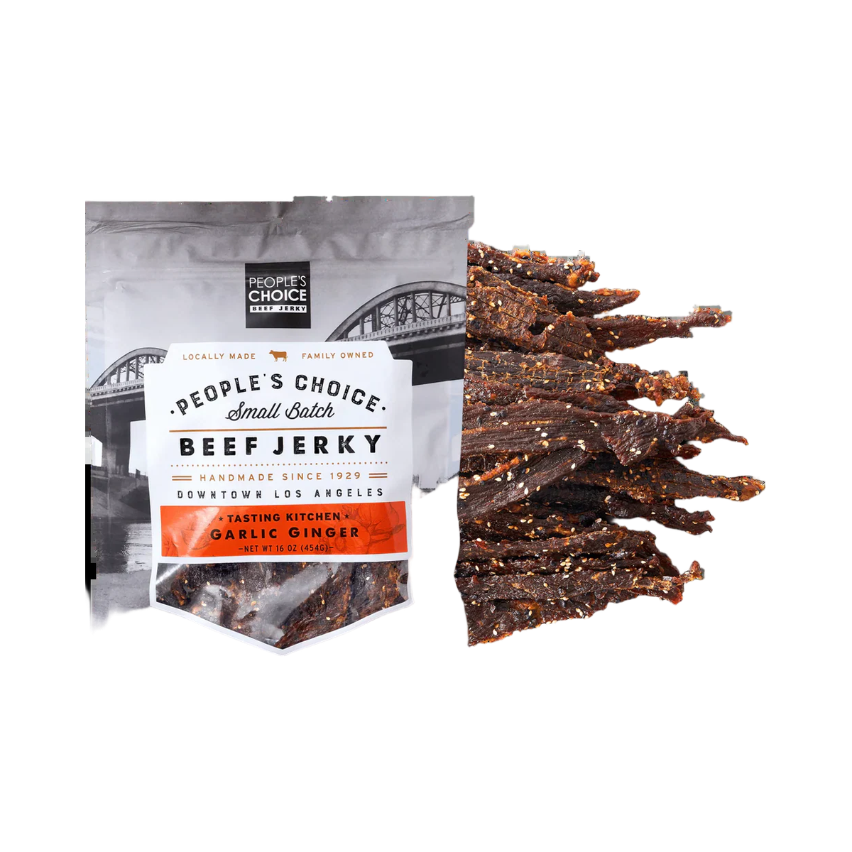 People's Choice - Garlic Ginger Beef Jerky