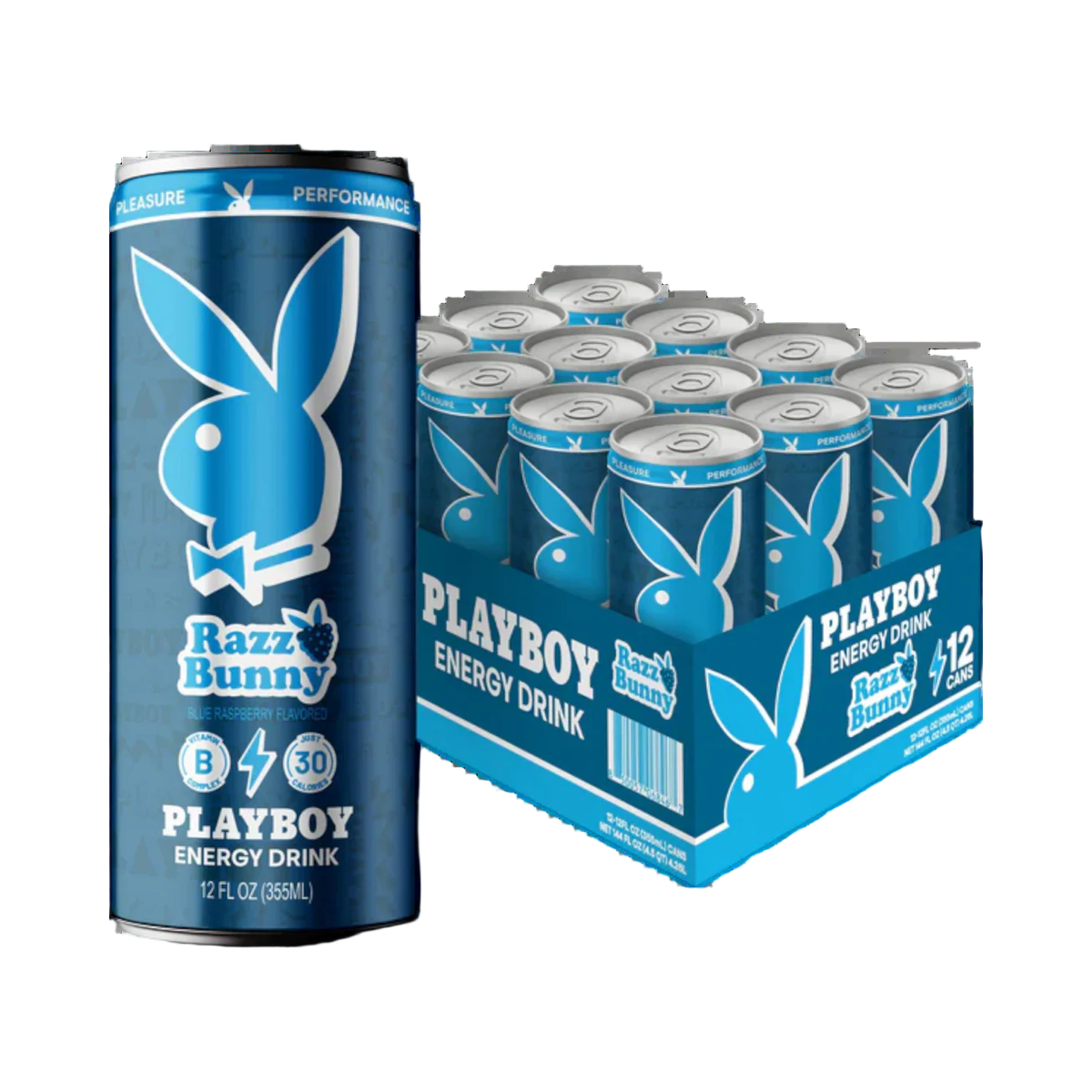 Playboy Energy Drink-Raz Bunny