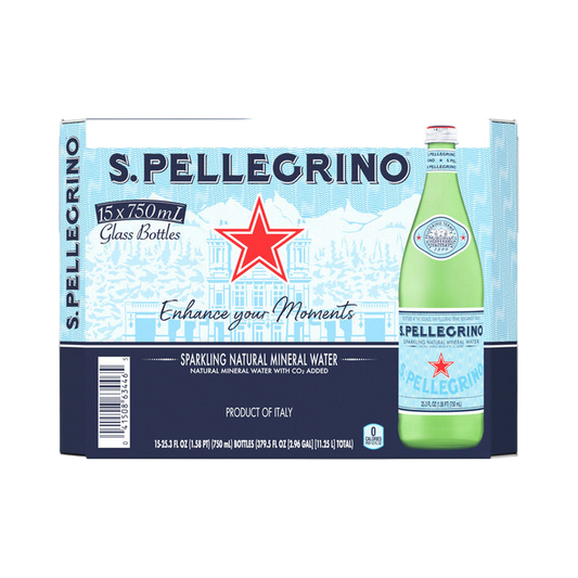 S.Pellegrino Sparkling Natural Mineral Water