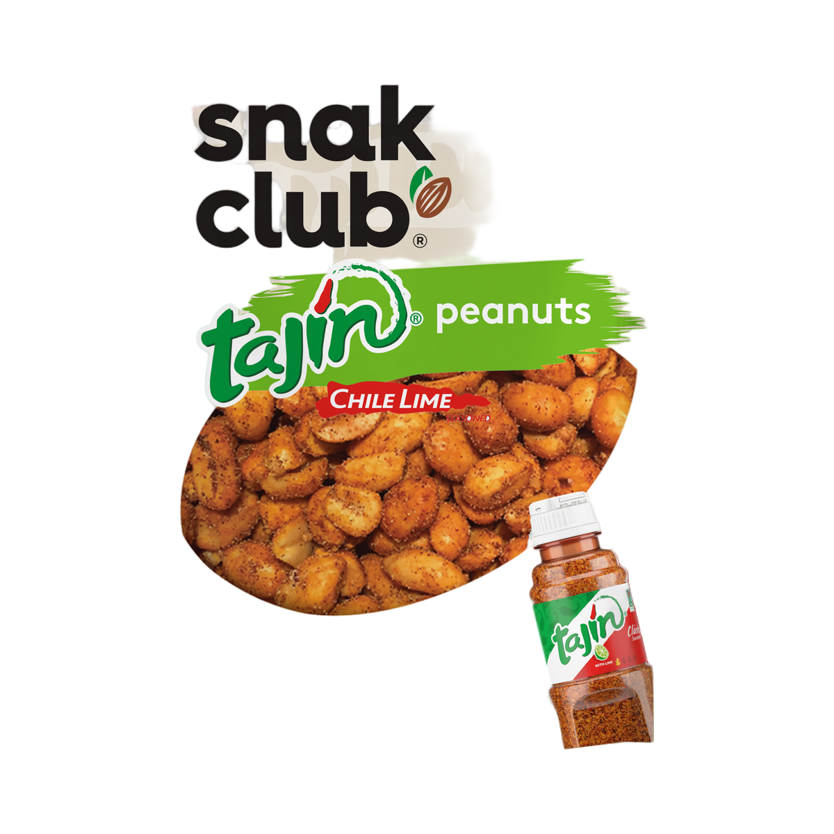 Snak Club Tajin - Peanuts
