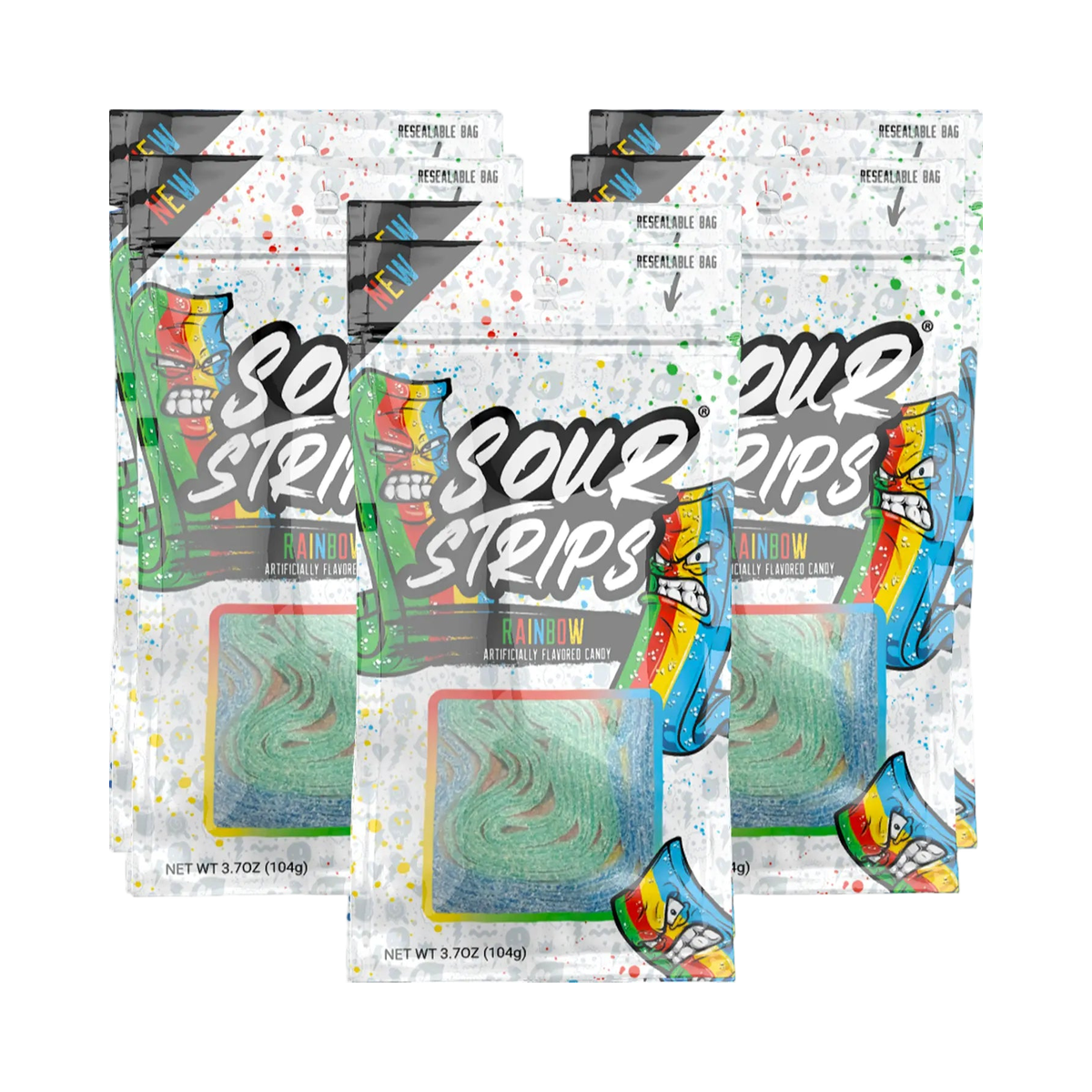Sour Strips - Rainbow