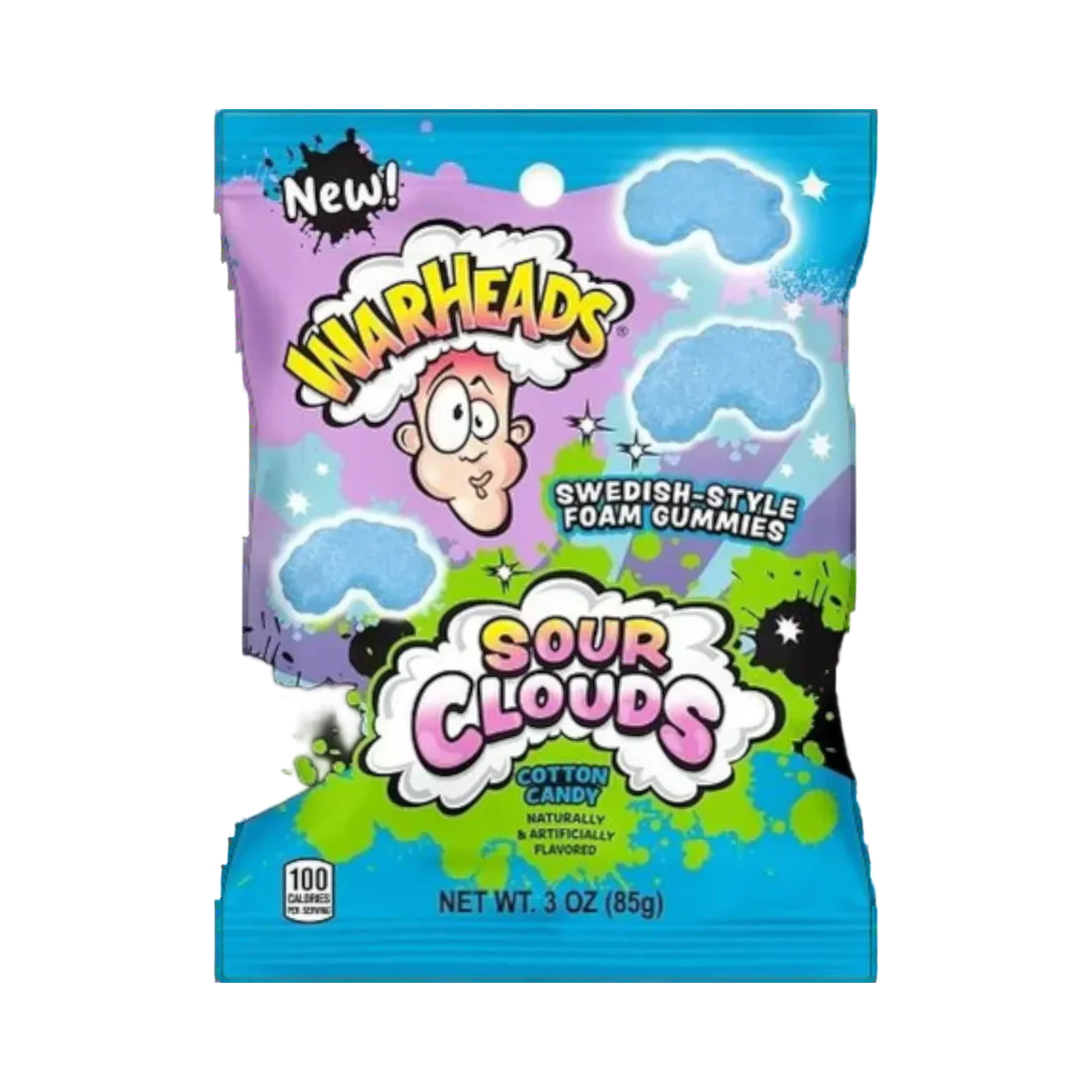 Warheads - Cotton Candy Sour Clouds
