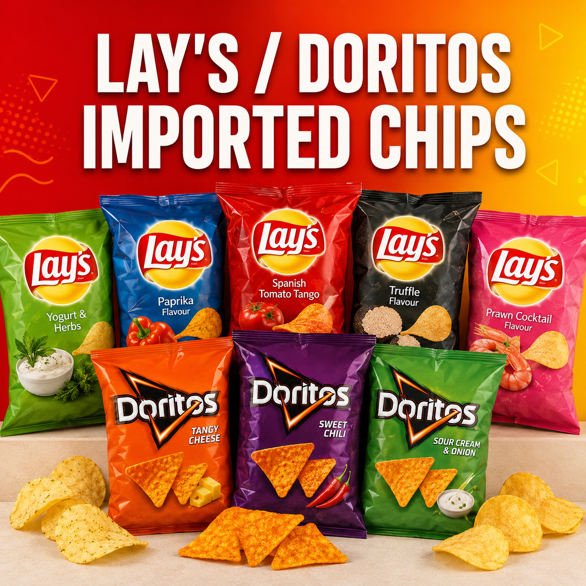 Lays / Doritos - Imported Chips
