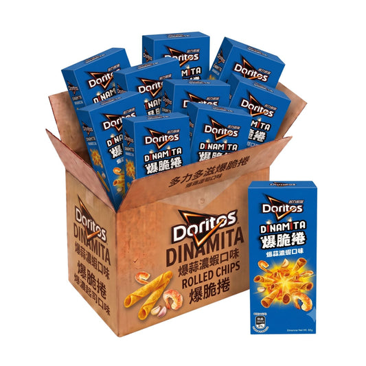 Doritos - Dinamita Garlic Shrimp Crunch Rolls TAIWAN