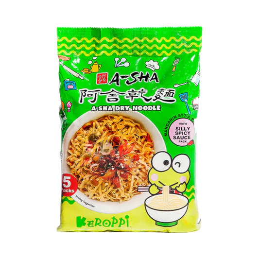 A-Sha Dry Noodles - Keroppi