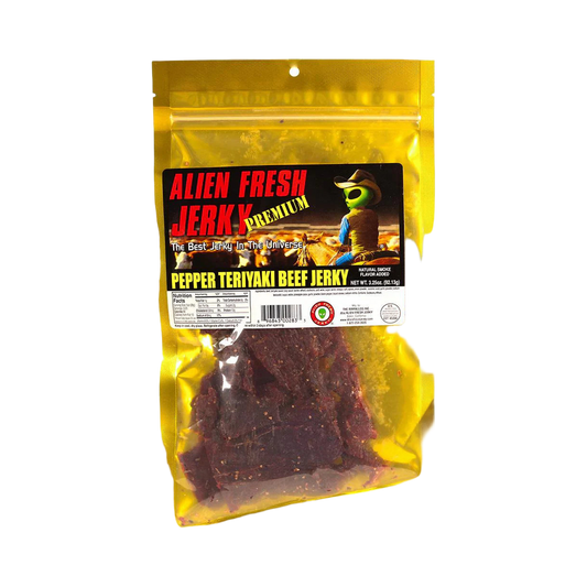 Alien Fresh Jerky - Peppered Teriyaki