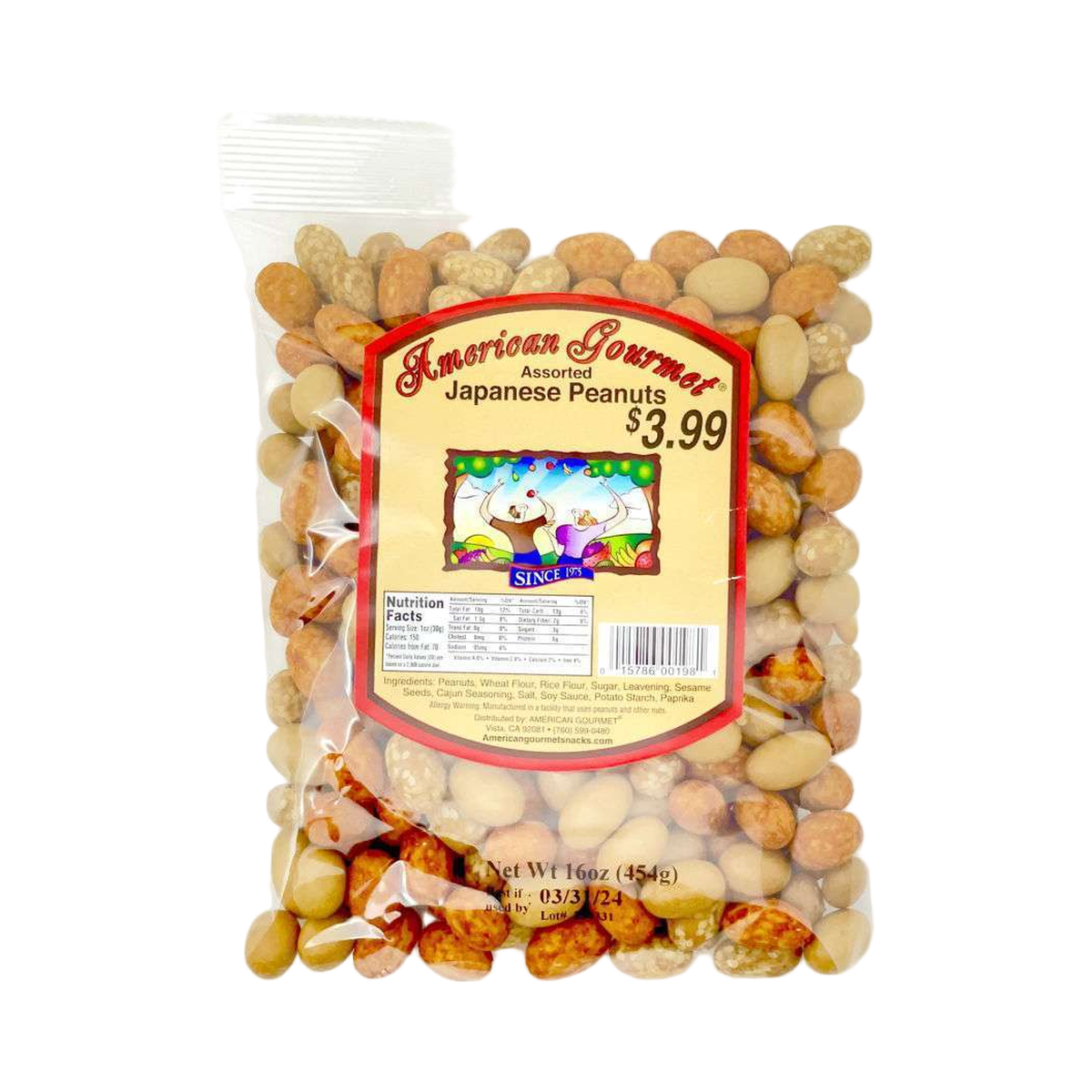 American Gourmet – Japanese Peanuts