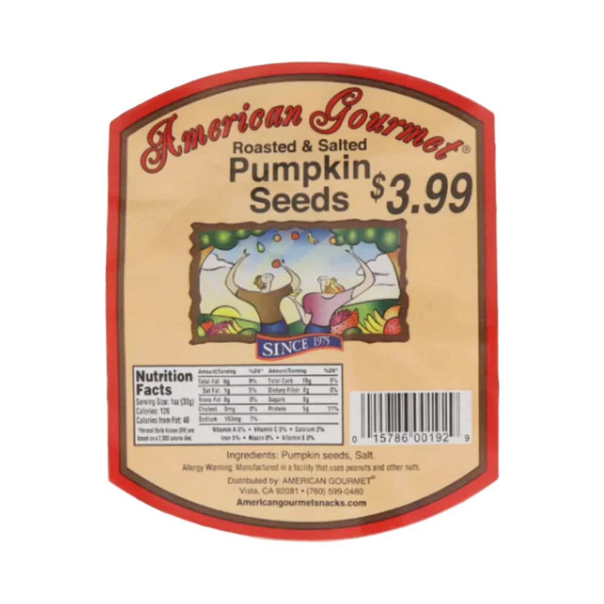American Gourmet – Lady Nails Pumpkin Seeds