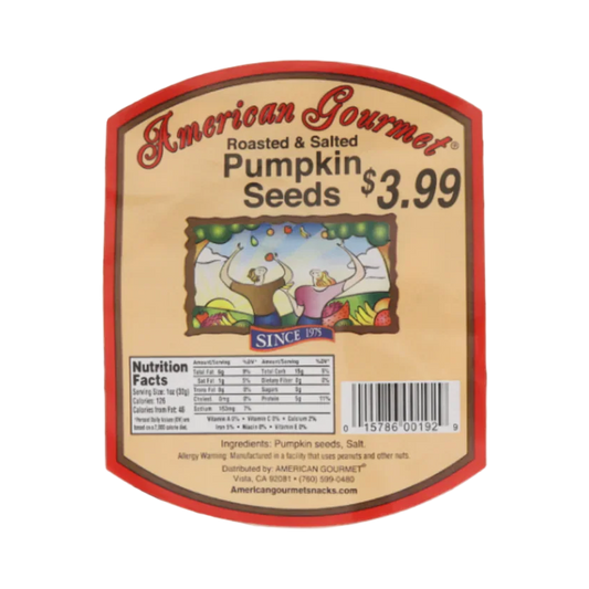 American Gourmet – Lady Nails Pumpkin Seeds