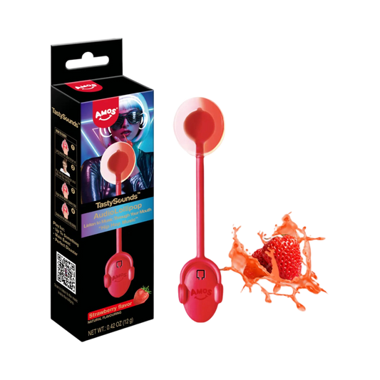 Amos Audio Lollipop - Strawberry