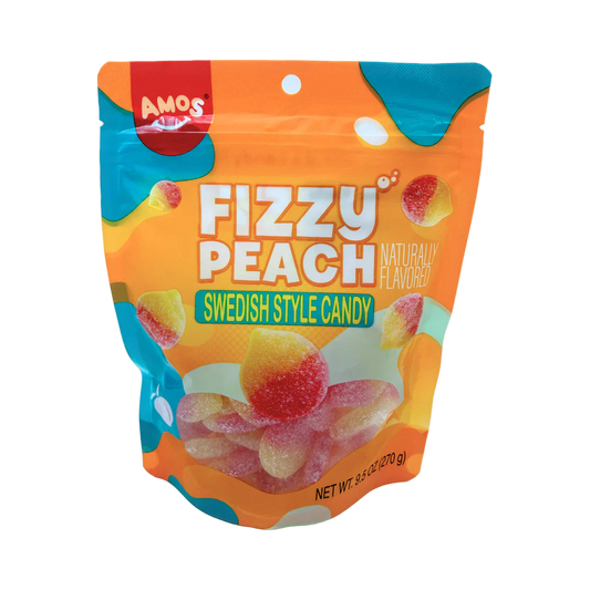 AMOS Swedish Style Candy - Fizzy Peach