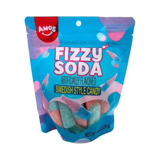 AMOS Swedish Style Candy - Fizzy Soda