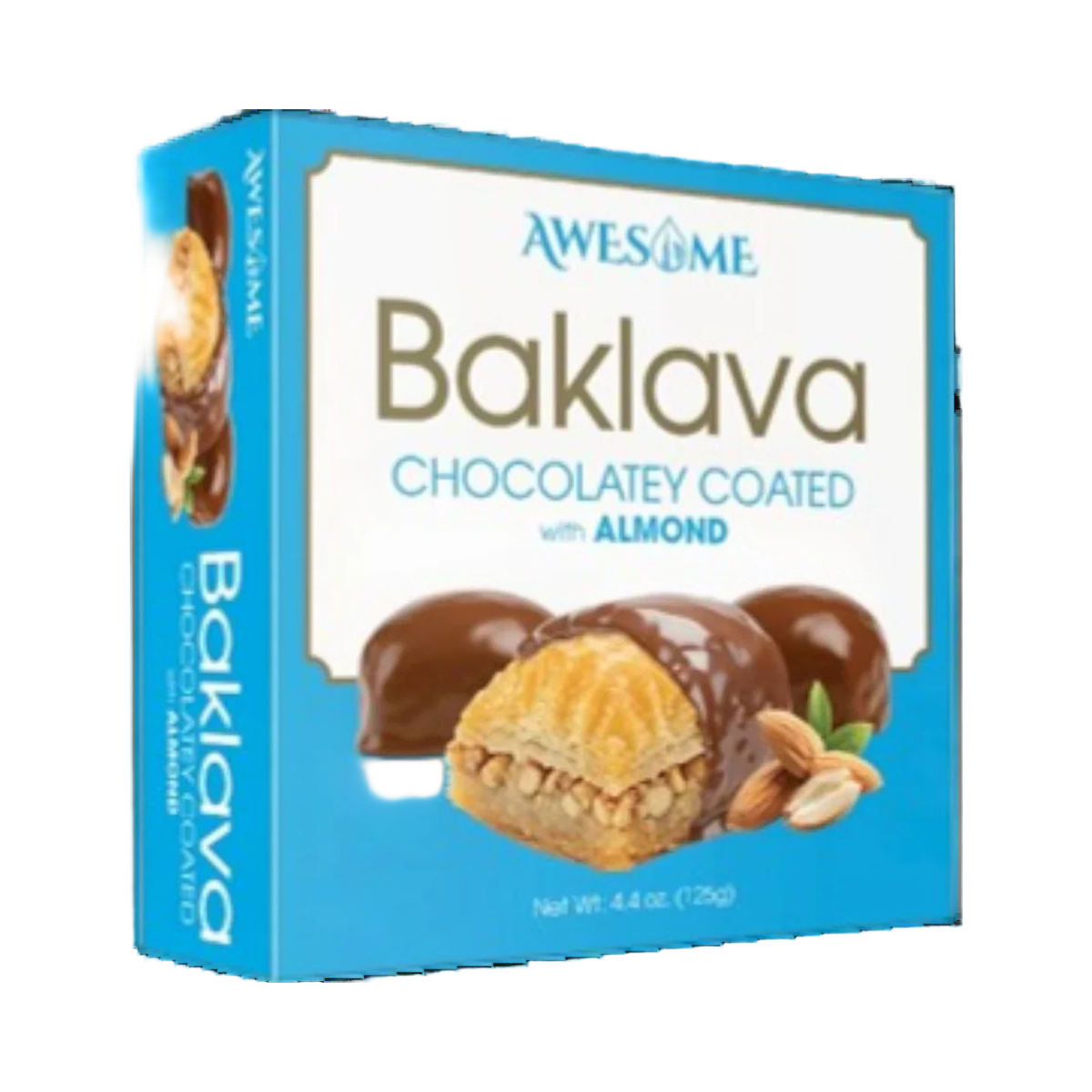 Awesome - Chocolate Covered Baklava with Almond