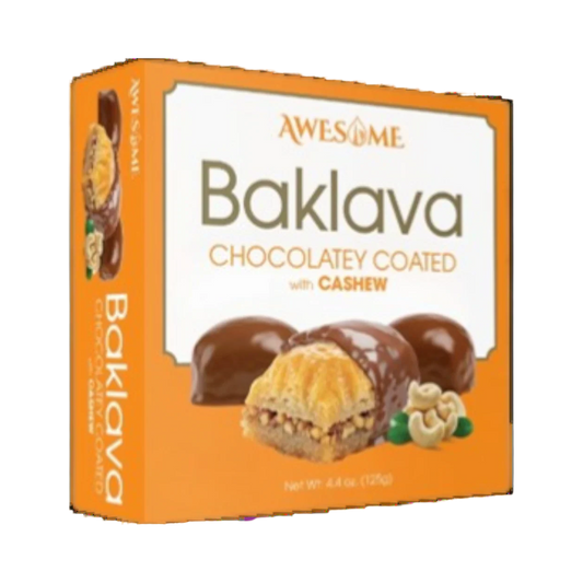 Awesome - Chocolate Covered Baklava with Cashew