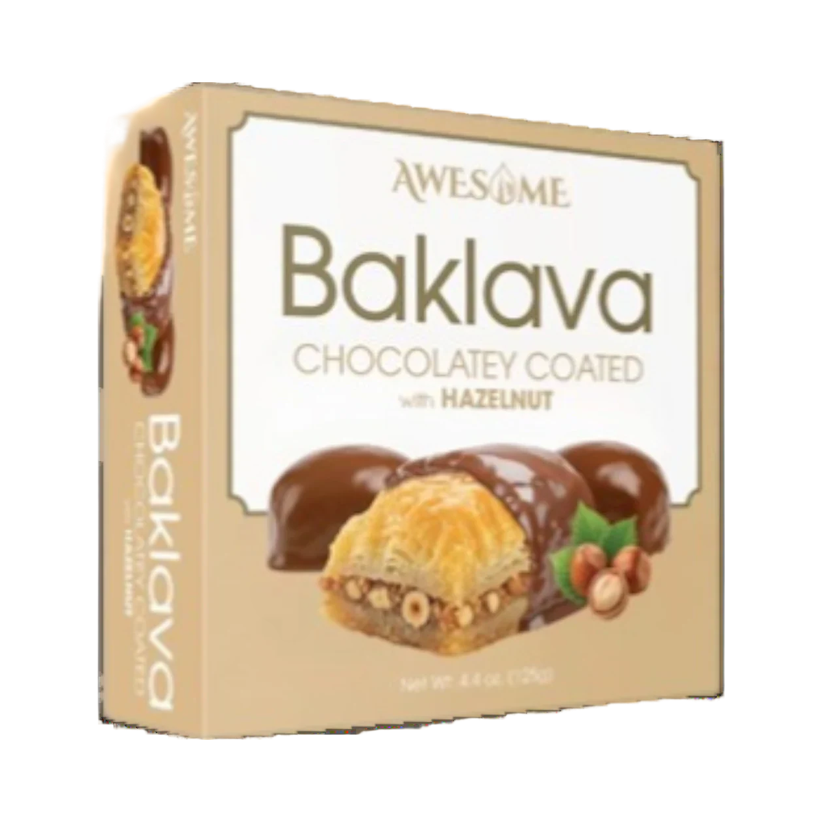 Awesome - Chocolate Covered Baklava with Hazelnut