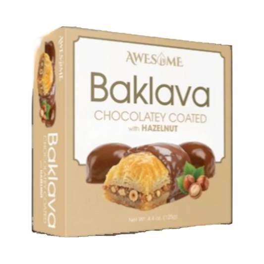 Awesome - Chocolate Covered Baklava with Hazelnut
