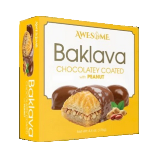 Awesome - Chocolate Covered Baklava with Peanut