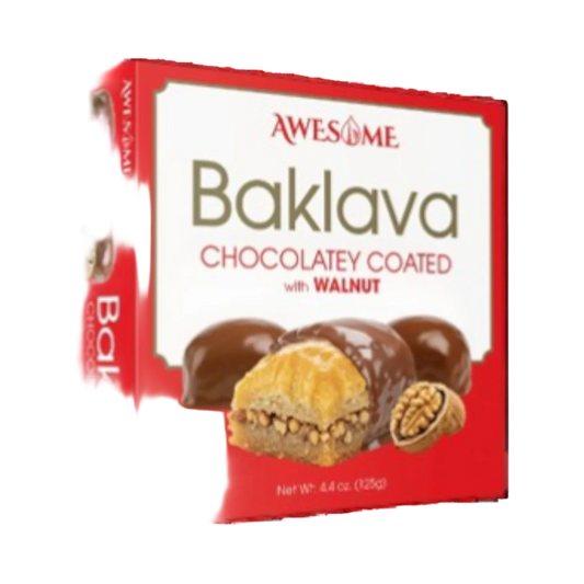 Awesome - Chocolate Covered Baklava with Walnut