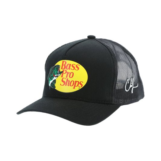 Bass Pro Shops Mesh Trucker Cap - Black