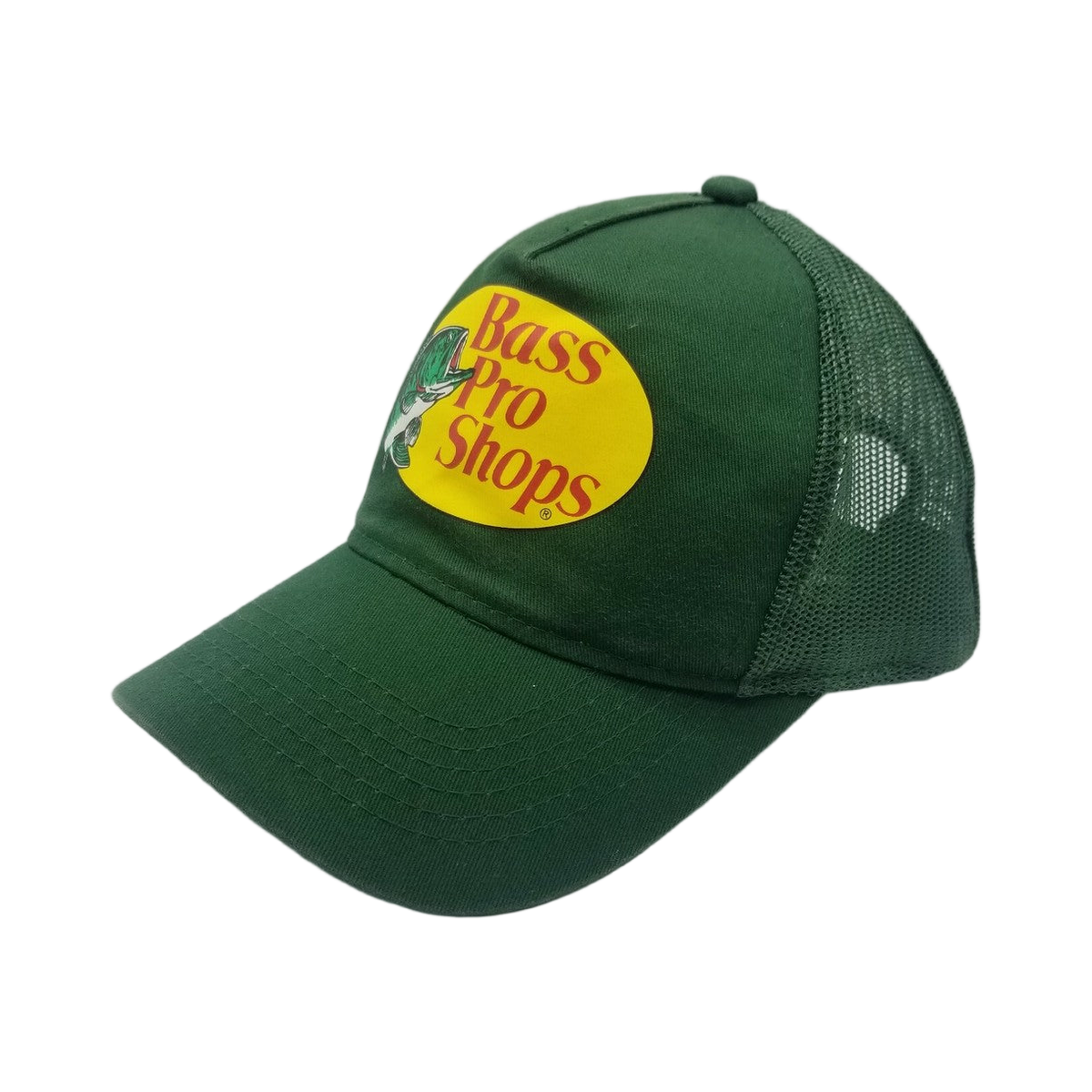 Bass Pro Shops Mesh Trucker Cap - Dark Green