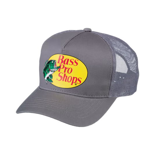 Bass Pro Shops Mesh Trucker Cap - Grey