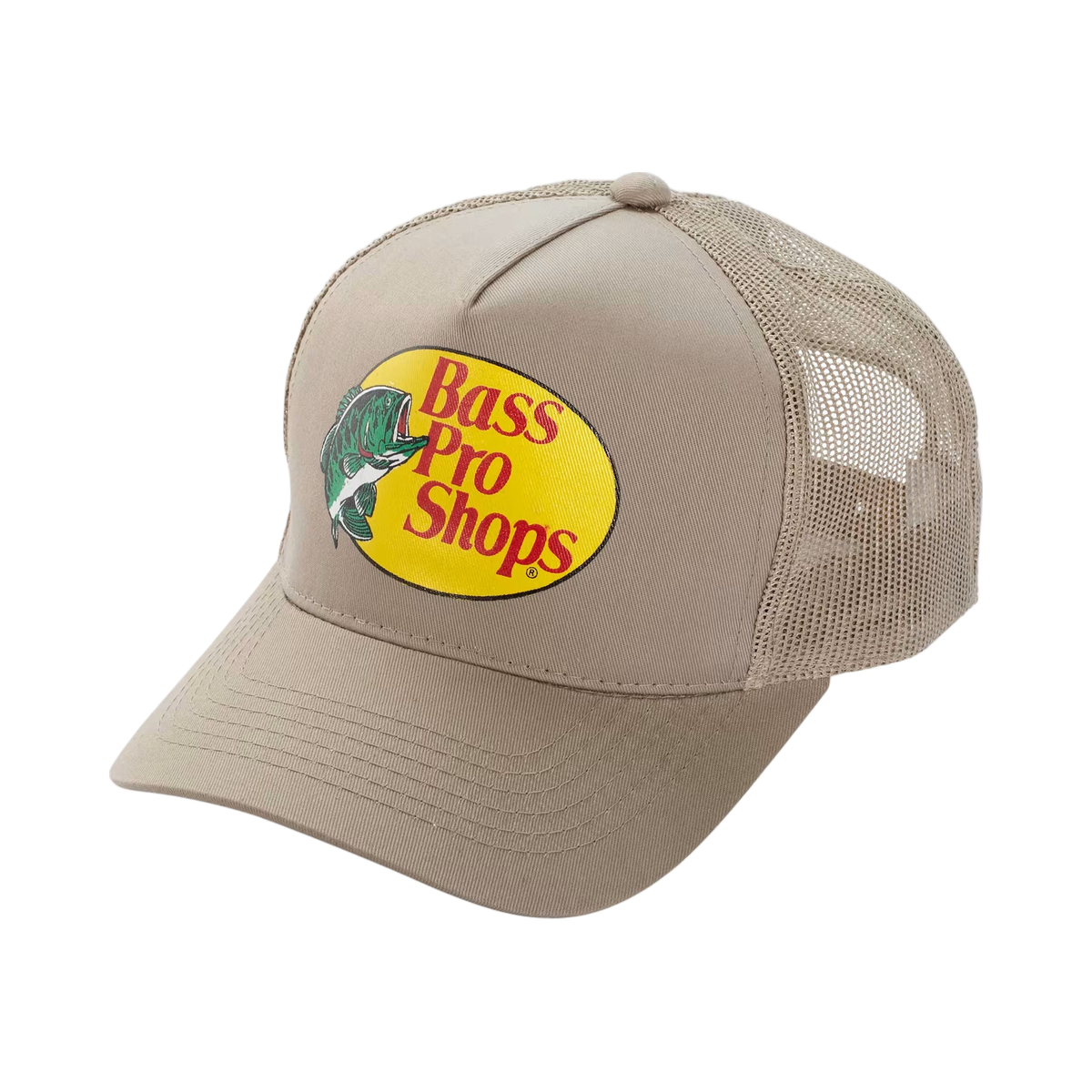 Bass Pro Shops Mesh Trucker Cap - Khaki