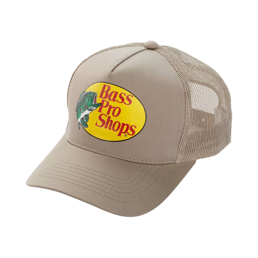 Bass Pro Shops Mesh Trucker Cap - Khaki