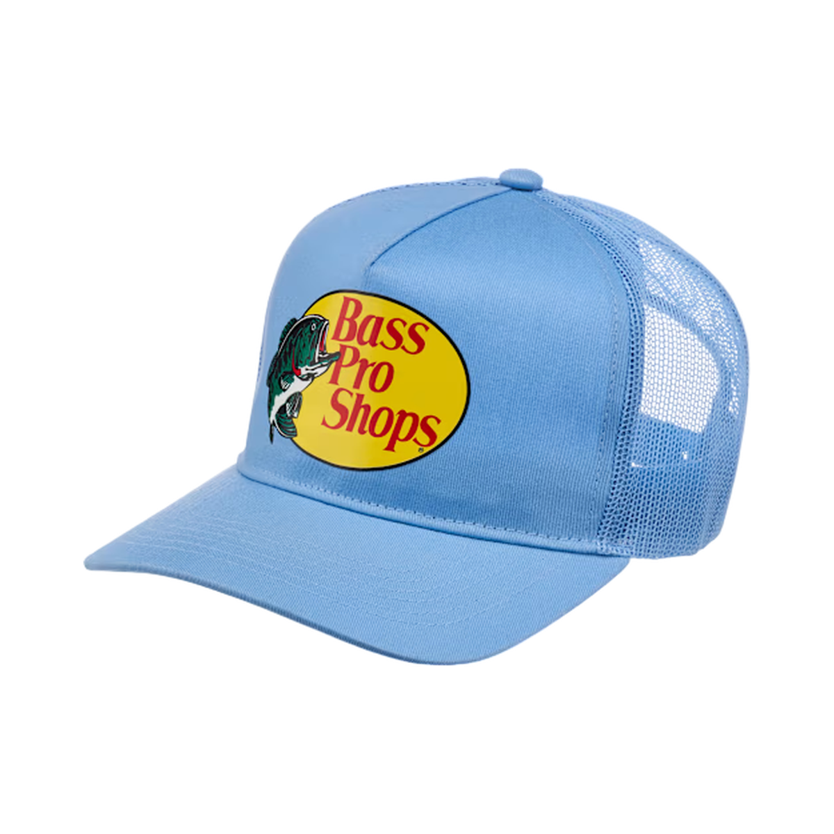 Bass Pro Shops Mesh Trucker Cap - Light Blue