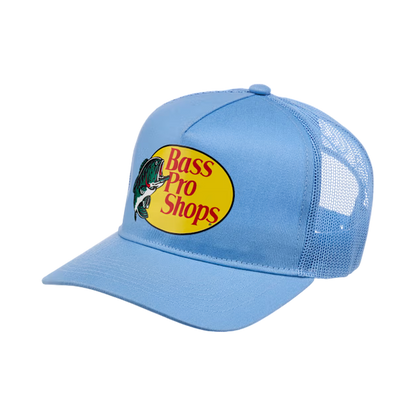 Bass Pro Shops Mesh Trucker Cap - Light Blue
