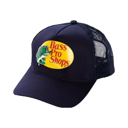 Bass Pro Shops Mesh Trucker Cap - Navy