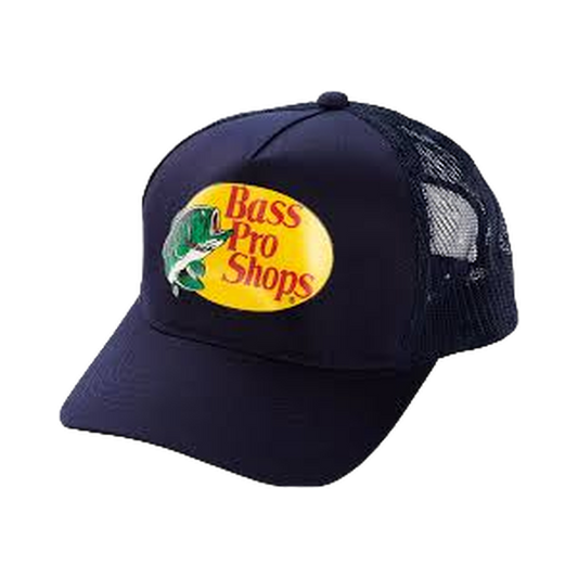 Bass Pro Shops Mesh Trucker Cap - Navy