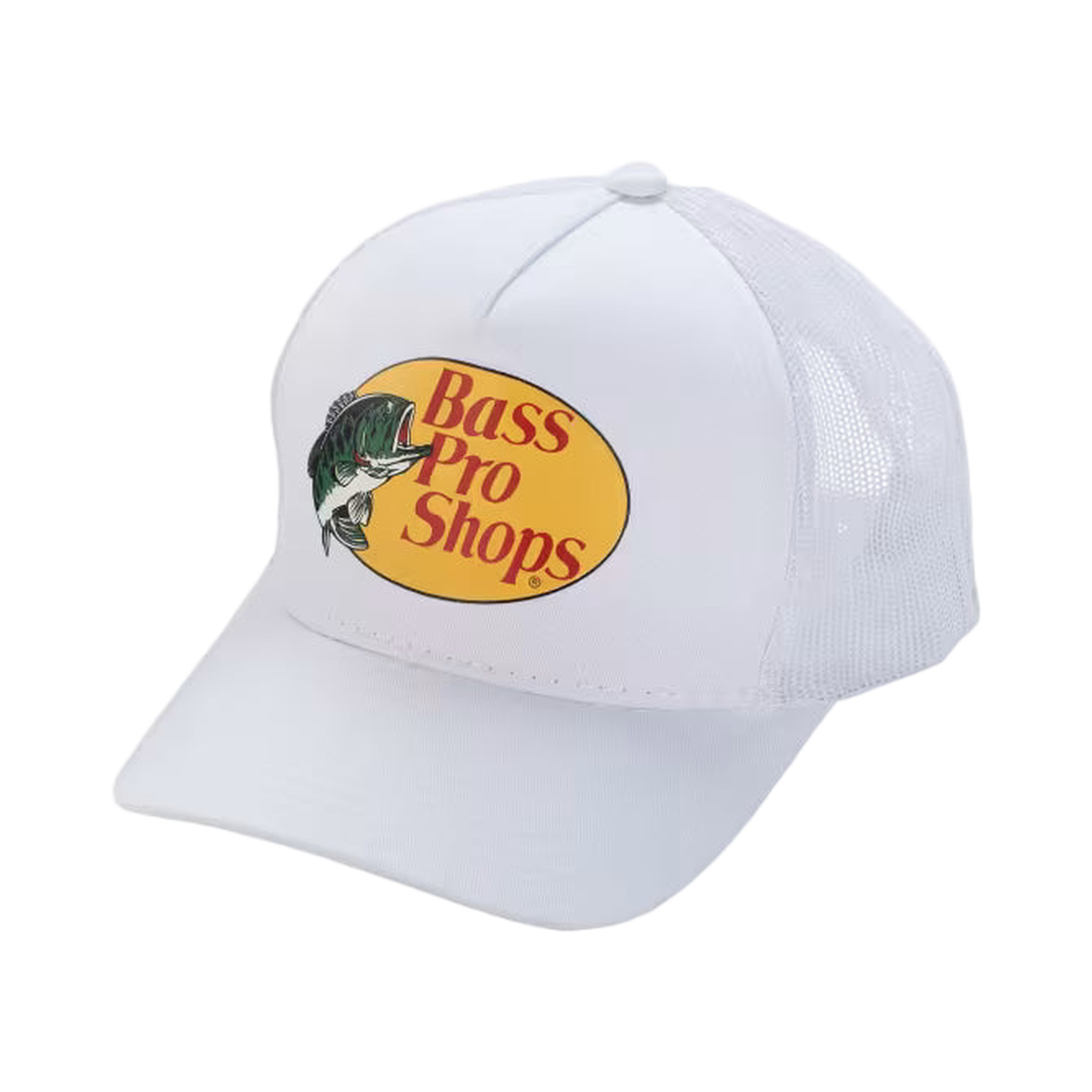 Bass Pro Shops Mesh Trucker Cap - White