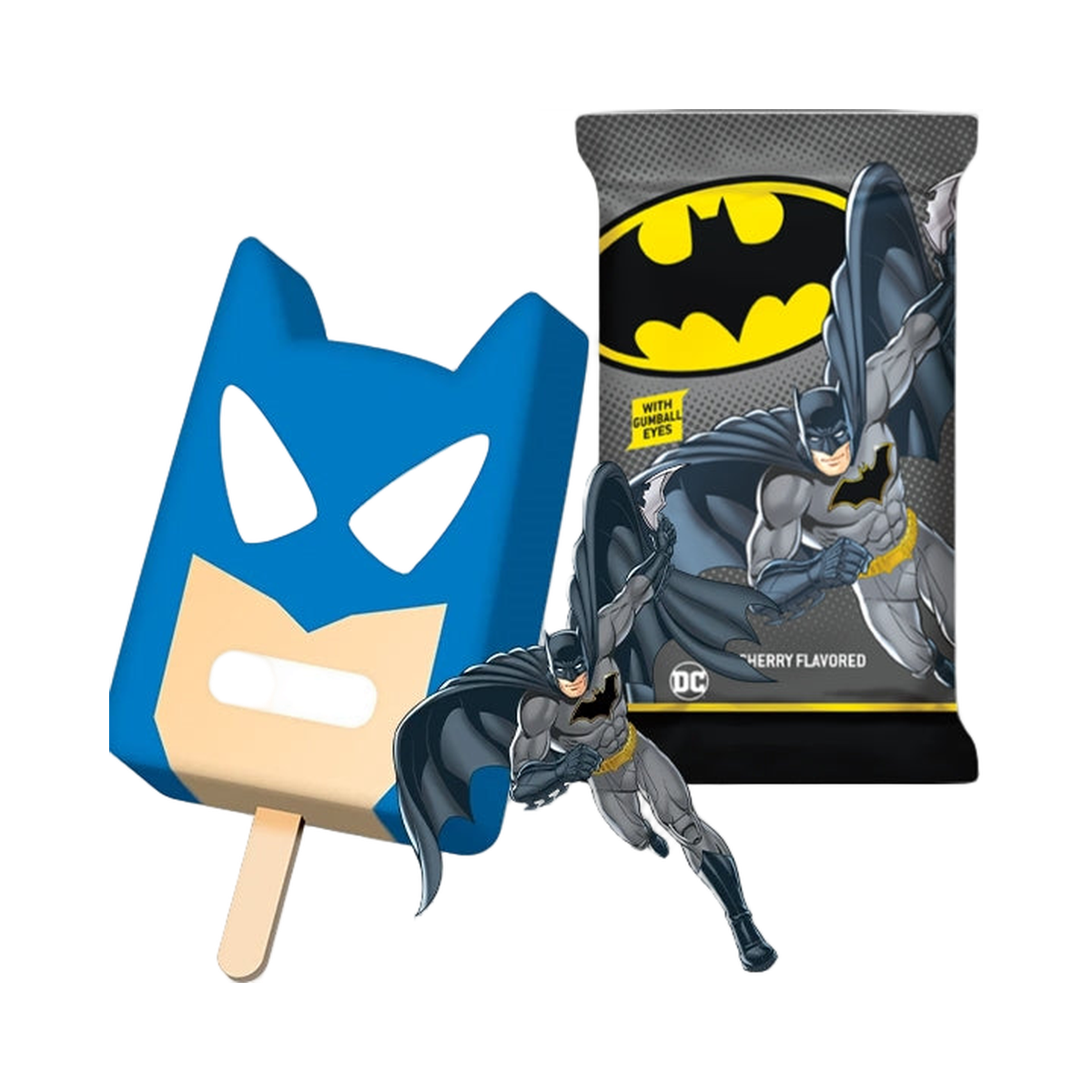 Batman Face Ice Cream