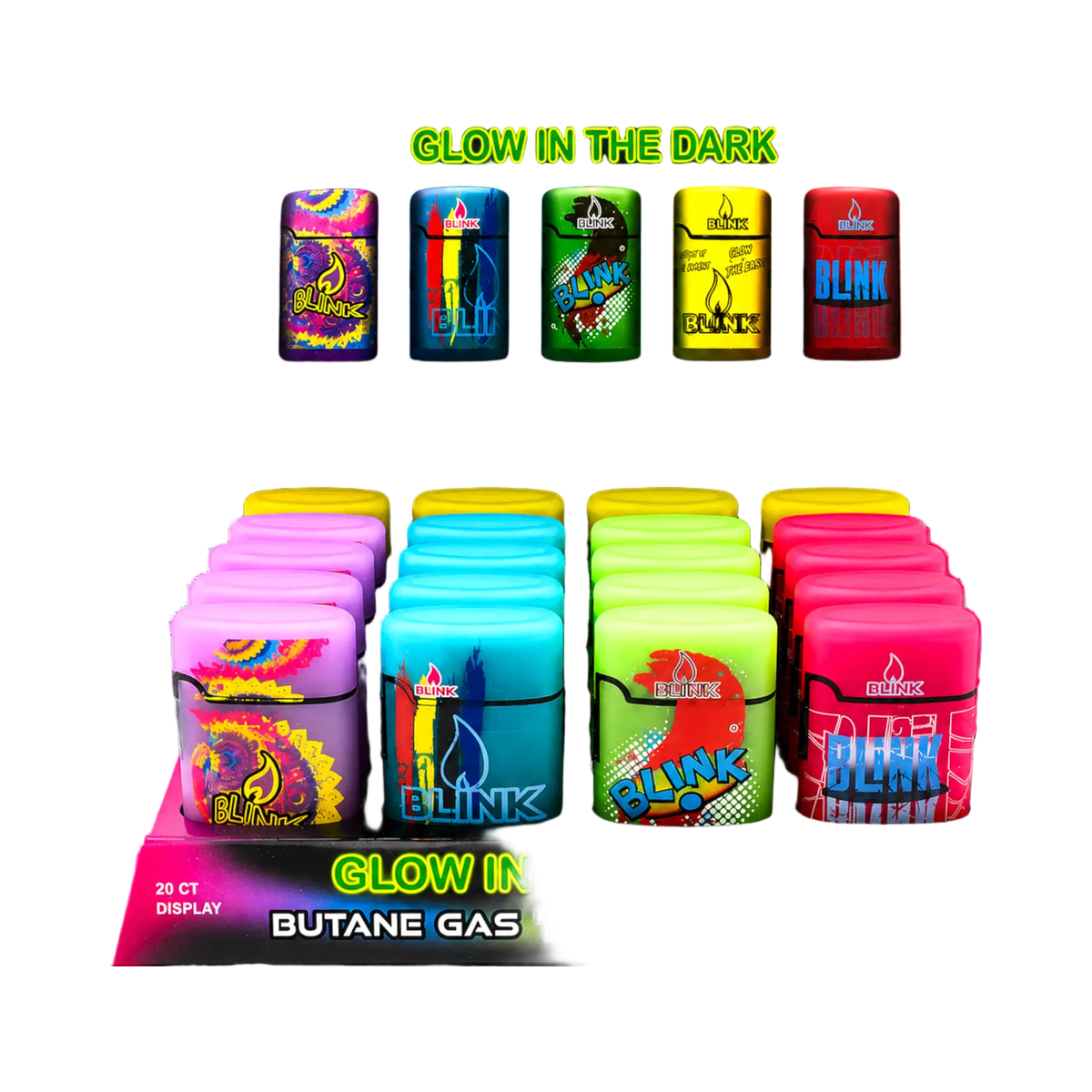 Blink Glow in the Dark Torch Lighter
