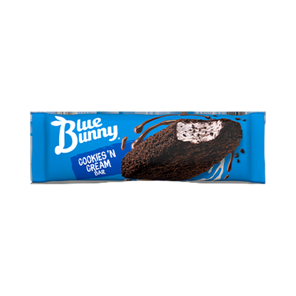 Blue Bunny Bars - Cookies & Cream