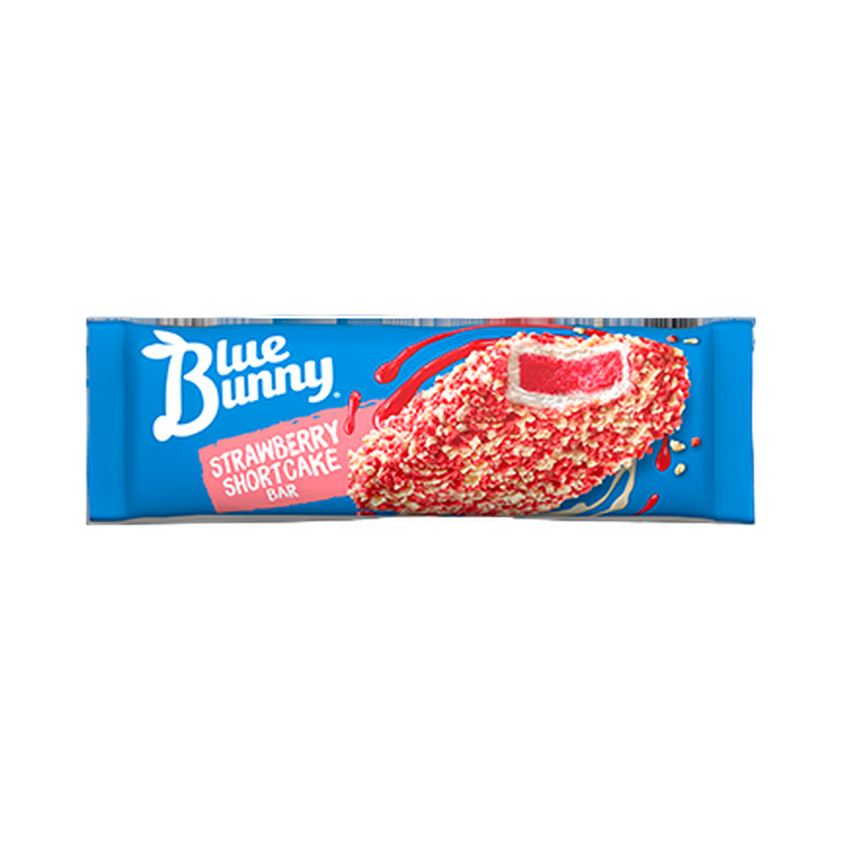 Blue Bunny Bars - Strawberry Shortcake